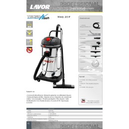 WINDY 265 IF Aspiradora seco y húmedo