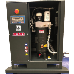 Compresor de tornillo de 7.5hp trifásico, 270L