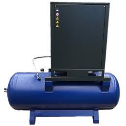 Compresor de tornillo de 7.5hp trifásico, 270L