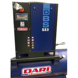 Compresor de tornillo de 7.5hp trifásico, 270L