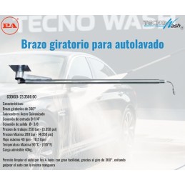 Brazo Giratorio Para Autolavado 360°, Marca Pa, 28.3500.00
