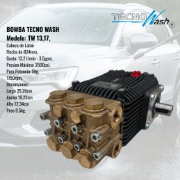Bomba de Alta Presion 2500psi Modelo TW13,17