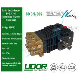 Bomba Udor BD 3.5/30 S: Potencia Italiana, Rendimiento Insuperable.