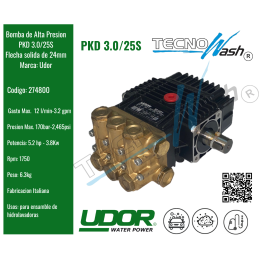 Bomba Udor PKD 3.0/25 S: Potencia Italiana, Rendimiento Insuperable.