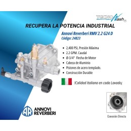Bomba de Alta Presion RMV 2.2G24 Ø 3/4" +V.T. + EZ4-START